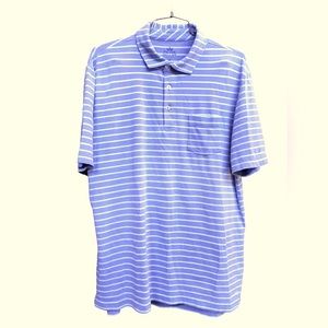 Men’s Peter Millar Seaside Wash Golf Shirt, Size M